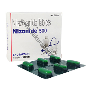 니조나이드 500mg (니타조사나이드 Nitazoxanide 500mg) 상품 사진 