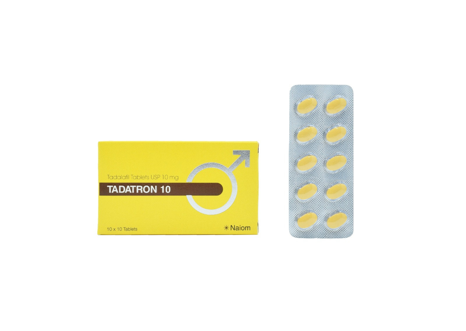 타다트론 10 (타다라필 Tadalafil 10mg) 상품 사진 