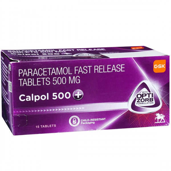 칼폴 500 + ( 파라세타몰 paracetamol 500mg )  상품 사진 