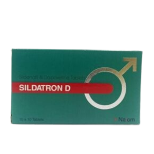 실다트론 D (구연산 실데나필 Sildenafil Citrate 100mg + 다폭세틴 Dapoxetine 60mg) 상품 사진 