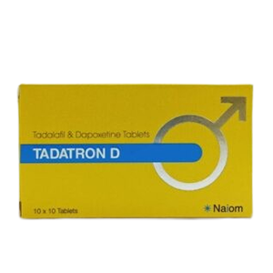 타다트론 D (타다라필 Tadalafil 20mg +다폭세틴 Dapoxetine 60mg)  상품 사진 