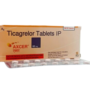 AXCER 60 (티카그렐러 ticagrelor 60mg)  상품 사진 