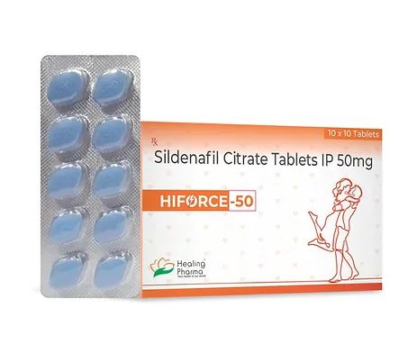 하이포스 50 (구연산 실데나필 Sildenafil Citrate 50mg) 상품 사진 