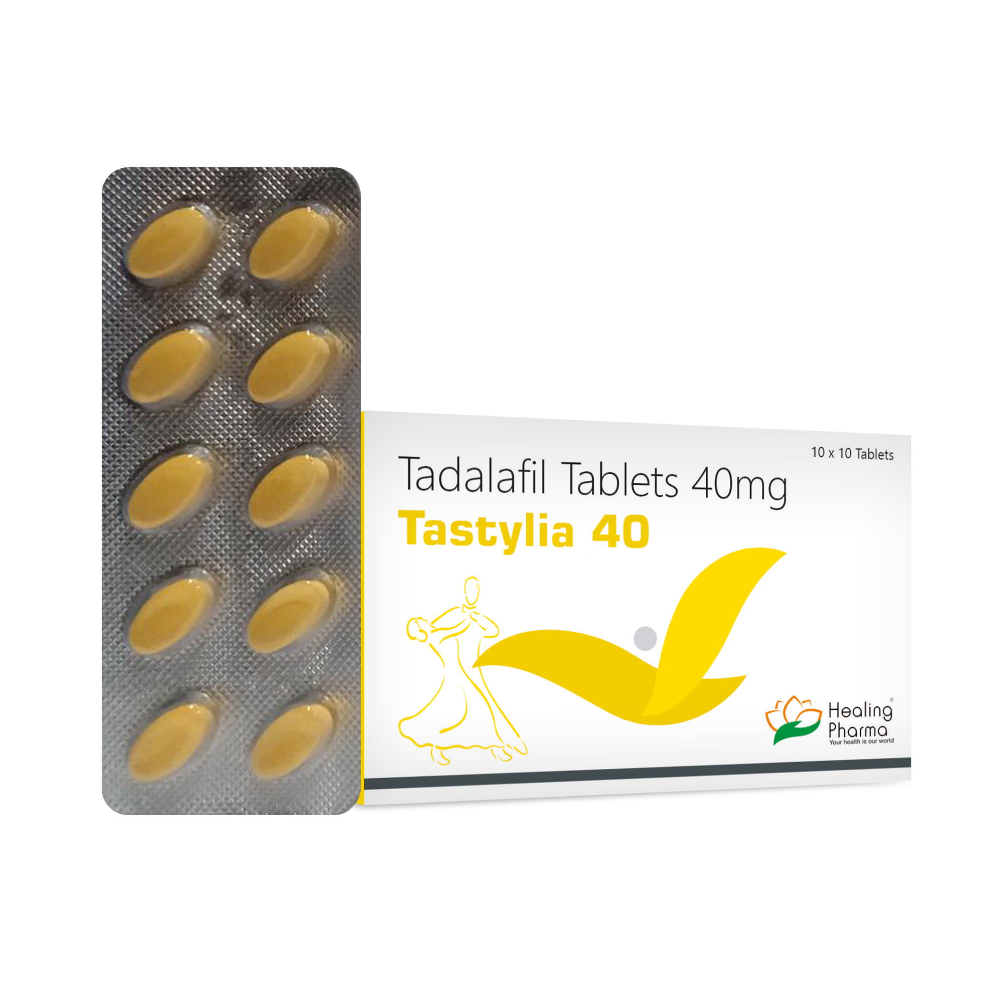 타스틸리아 40 (타다라필 Tadalafil 40mg)  상품 사진 