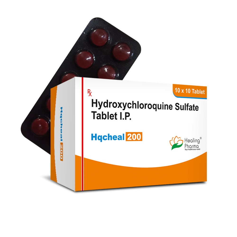 Hqcheal 200 (하이드록시클로로퀸 Hydroxychloroquine 200mg)  상품 사진 