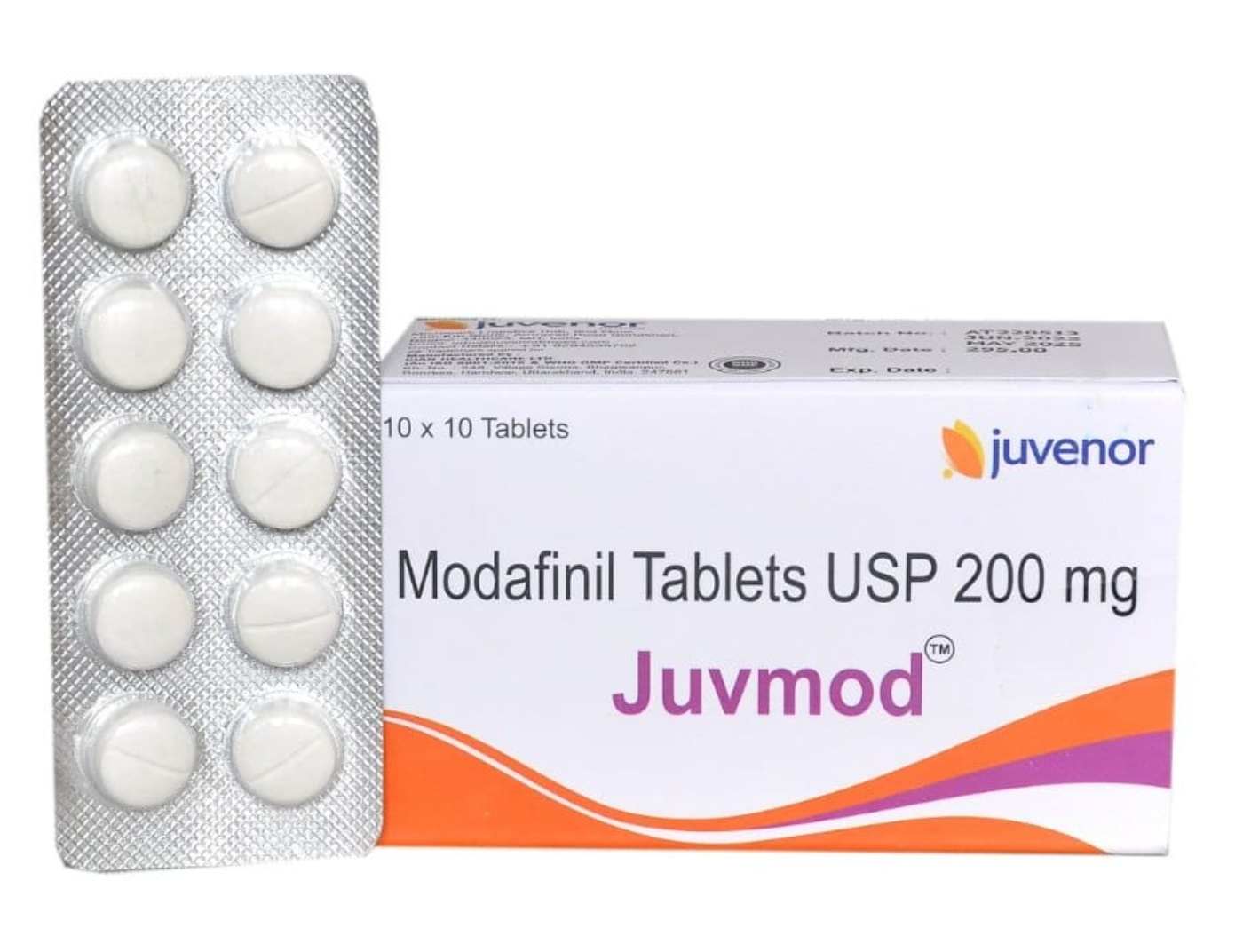 주브모드 200 (모다피닐 modafinil 200mg) 상품 사진 